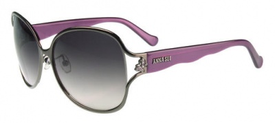 Anna Sui Sunglasses AS 826 986 Dark Gun